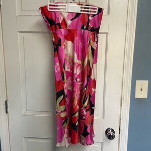 Vibrant Floral Dress